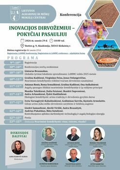 Mokslo dėmesys neariminei žemdirbystei LAMMC konferencijoje