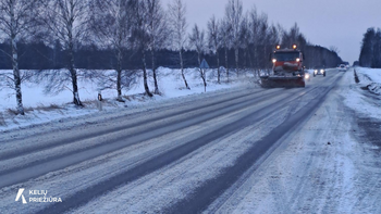 Kelininkai ruošiasi lijundrai ir plikledžiui – darbus vykdo prevenciškai
