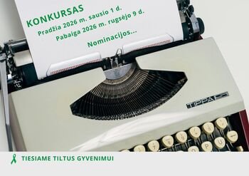 Nacionalinis transplantacijos biuras skelbia žurnalistų ir tinklaraštininkų kūrybinių darbų konkursą „Tiesiame tiltus gyvenimui“ (Atnaujinta)