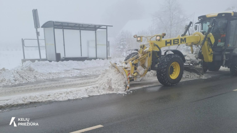 Kelininkai pateikė sniegingų dienų statistiką: skaičiai muša rekordus