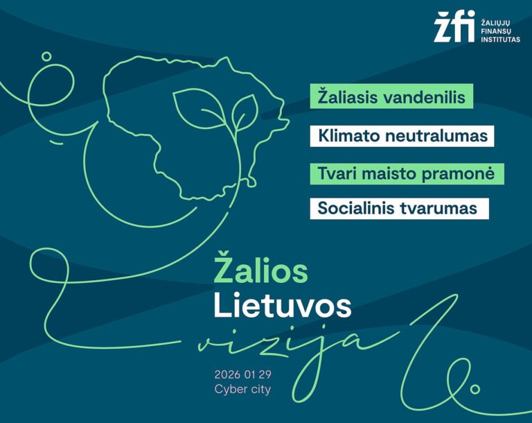 Konferencija "Žalios Lietuvos vizija"