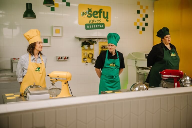 Intriga TV ekrane ir parduotuvėse: trys šefai su savo desertais varžysis dėl galimybės prisijungti prie „Iki“ komandos