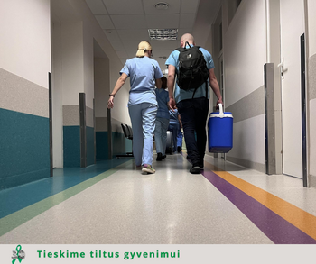 Žiemos rekordai: sausį audinių, ląstelių ir organų transplantacijos dovanojo 44 naujus gyvenimus (Atnaujinta)