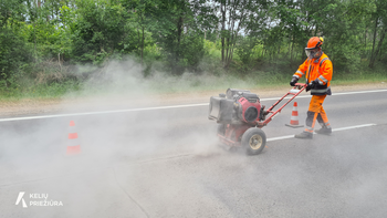 Kaip tvarkomos žiemos įšalo paveiktos automagistralės?