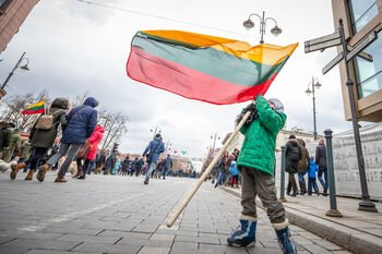 Premjerė sveikina Lietuvos žmones su Vasario 16-ąja