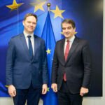 K. Vaitiekūnas susitikime su EK viceprezidentu R. Fitto: stipri rytinė siena – visos Europos atsakomybė