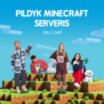 „Pildyk“ Lietuvoje pristatė pirmąjį tokį „Minecraft“ serverį: žaisti kartu kvies jaunosios kartos žvaigždės
