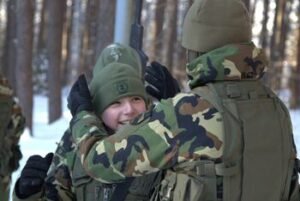 Žiemos atostogas beveik 1000 moksleivių leidžia Šaulių sąjungos stovyklose