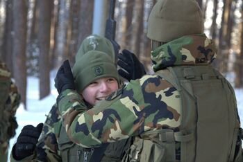 Žiemos atostogas beveik 1000 moksleivių leidžia Šaulių sąjungos stovyklose