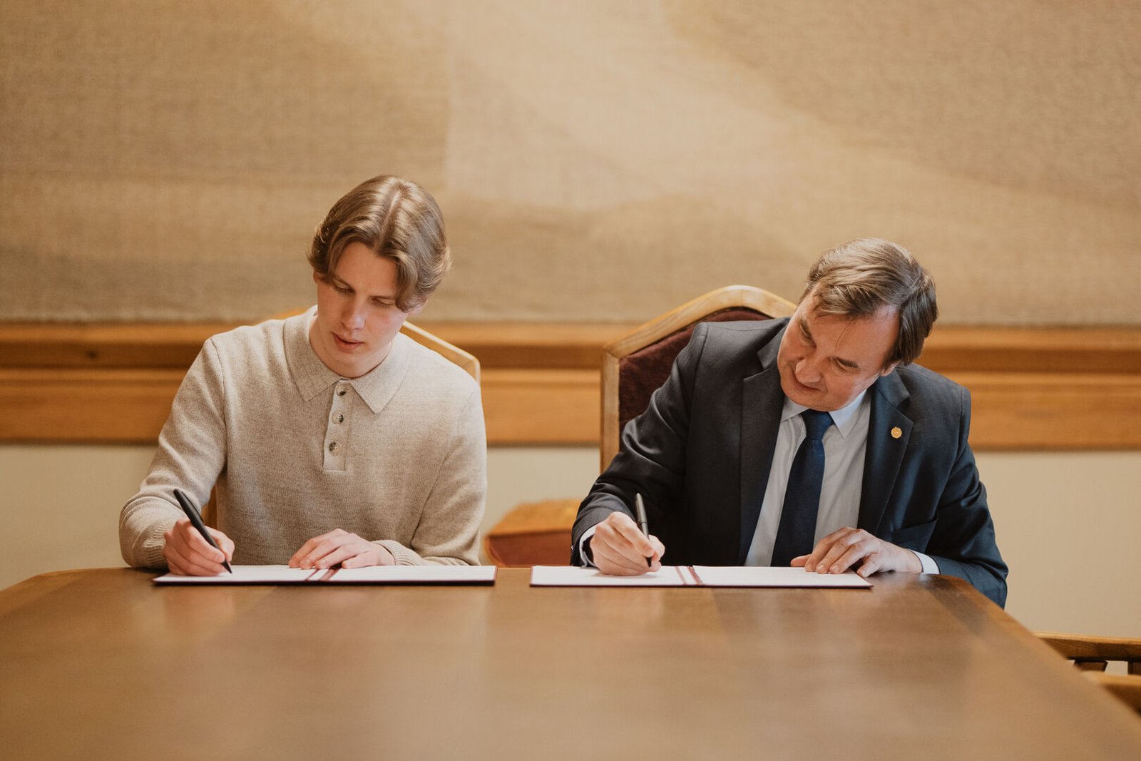 Vilniaus universitetas pasirašė bendradarbiavimo sutartį su Lietuvos moksleivių sąjunga