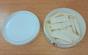 Teismas: nikotino pagalvėlių „Grant“ dizainas neteisėtai imitavo tabako gaminį „Snus“