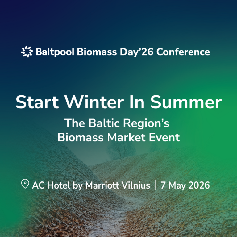 KUTSE: „Baltpool Biomass Day '26“ – juhtiv biomassituru üritus Baltikumis toimub esmakordselt kohapeal