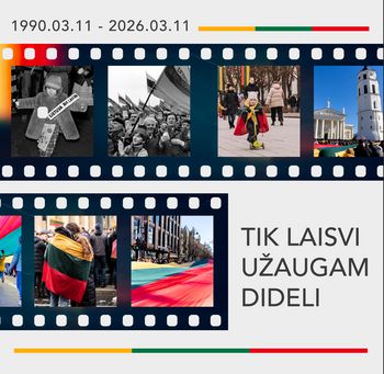 Kovo 11-oji Vyriausybės rūmuose: socialinė akcija, premijų teikimas, parodos atidarymas ir dokumentinio filmo peržiūra