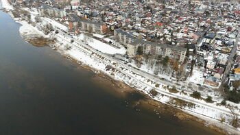 Nemuno krantinė Žemuosiuose Šančiuose pasitinka pokyčius: pradedami paruošiamieji darbai