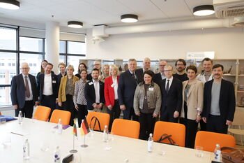 Aukšto lygio vizitas: LSMU viešėjo Vokietijos žemės ministrė Stefanie Drese