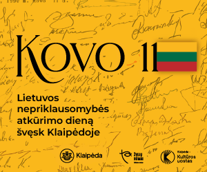 Lietuvos nepriklausomybės atkūrimo dienai – plati ir turininga renginių Klaipėdoje programa