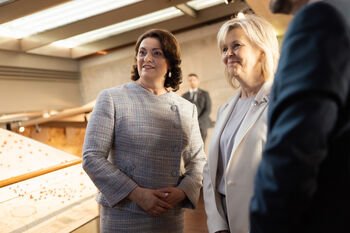 Lietuvos ir Čekijos pirmosios ponios apsilankė Valdovų rūmuose