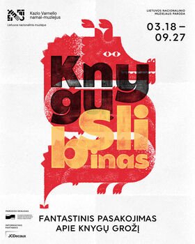 Kvietimas žiniasklaidai: parodos „Knygų slibinas. Fantastinis pasakojimas apie knygų grožį“ atidarymas