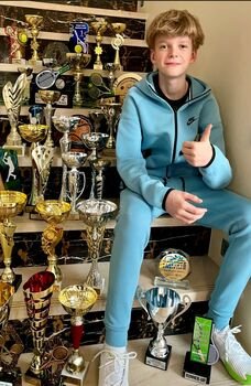 14-metis Lietuvos teniso talentas Erikas Balkūnas sulaukė naujo partnerio – jį rems „Bio-Circle“