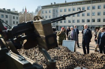 Prezidentas su Čekijos vadovu lankėsi Rukloje