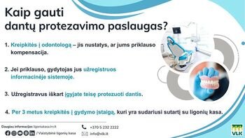 Grąžinta šypsena: ką reikia žinoti apie dantų protezavimo kompensavimą