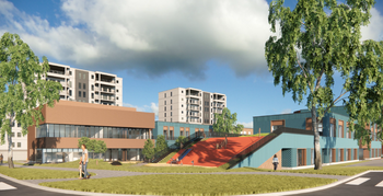 Buvusių garažų vietoje Šnipiškėse planuojamas darželis: pradėtos rangovo paieškos