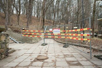 Pradėtas Vytauto parko laiptų remontas