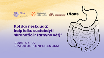 Kol dar neskauda: kaip laiku sustabdyti skrandžio ir žarnyno vėžį?