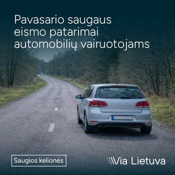 Nuo balandžio 1-osios – svarbūs pokyčiai kelyje: didėja greitis, prasideda vasarinių padangų sezonas