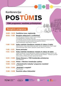 KVIETIMAS ŽINIASKLAIDAI. Programos „Tūkstantmečio mokyklos“ ir „Stasys Mueseum“ švietimo ir kultūros festivalio „Postūmis. Mokykla kaip kultūra“ baigiamasis renginys 04.02