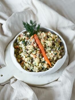 I. Trusovė dalinasi baltos mišrainės receptu: šventinio stalo klasika, kuri nustebins ne tik skoniu