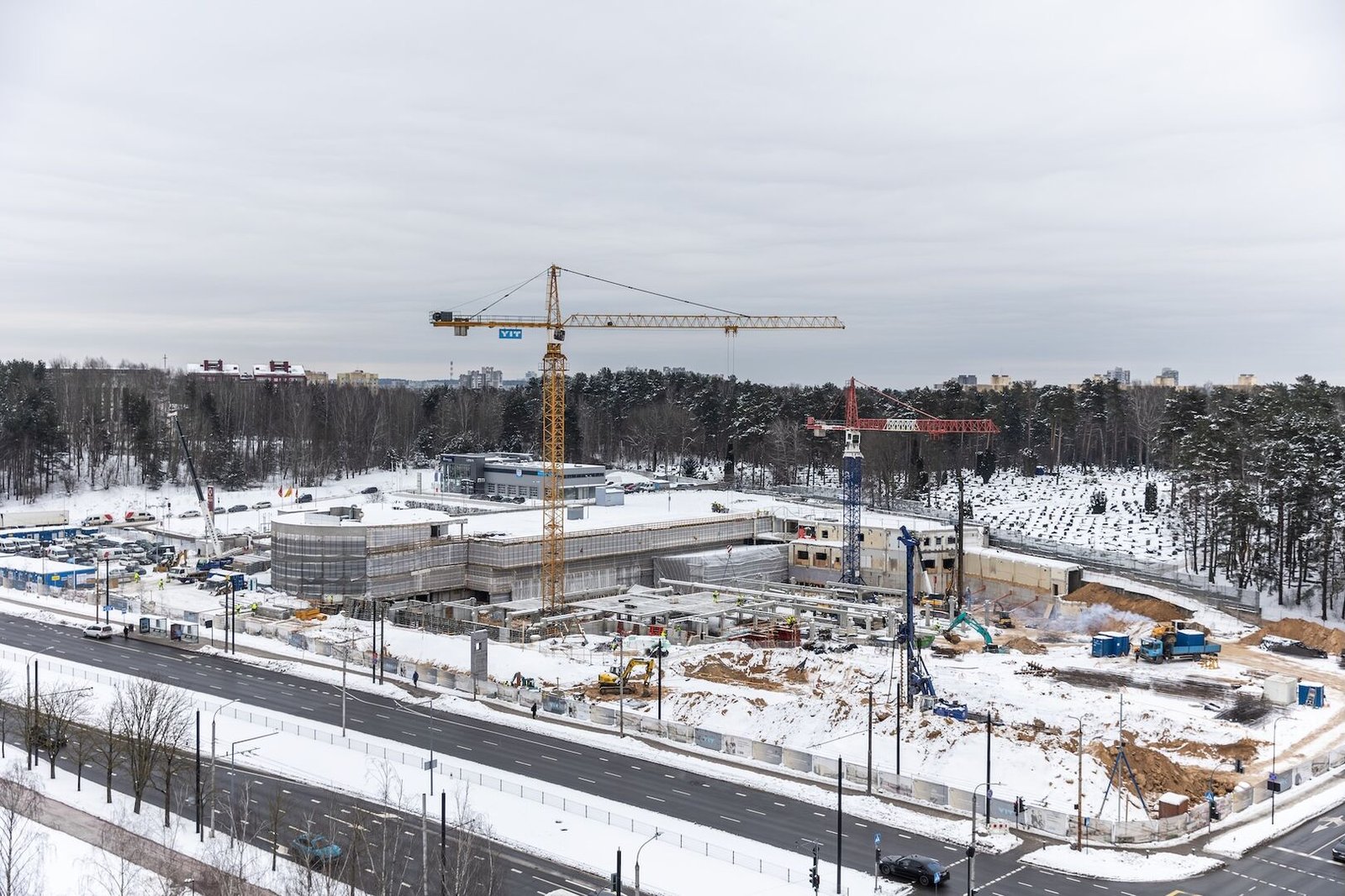 Prekybos centro „Mada“ rekonstrukcija įgauna pagreitį: jau kyla pirmosios konstrukcijos