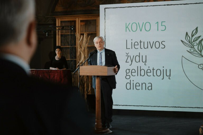 Vilniaus universitete buvo minima Žydų gelbėtojų diena