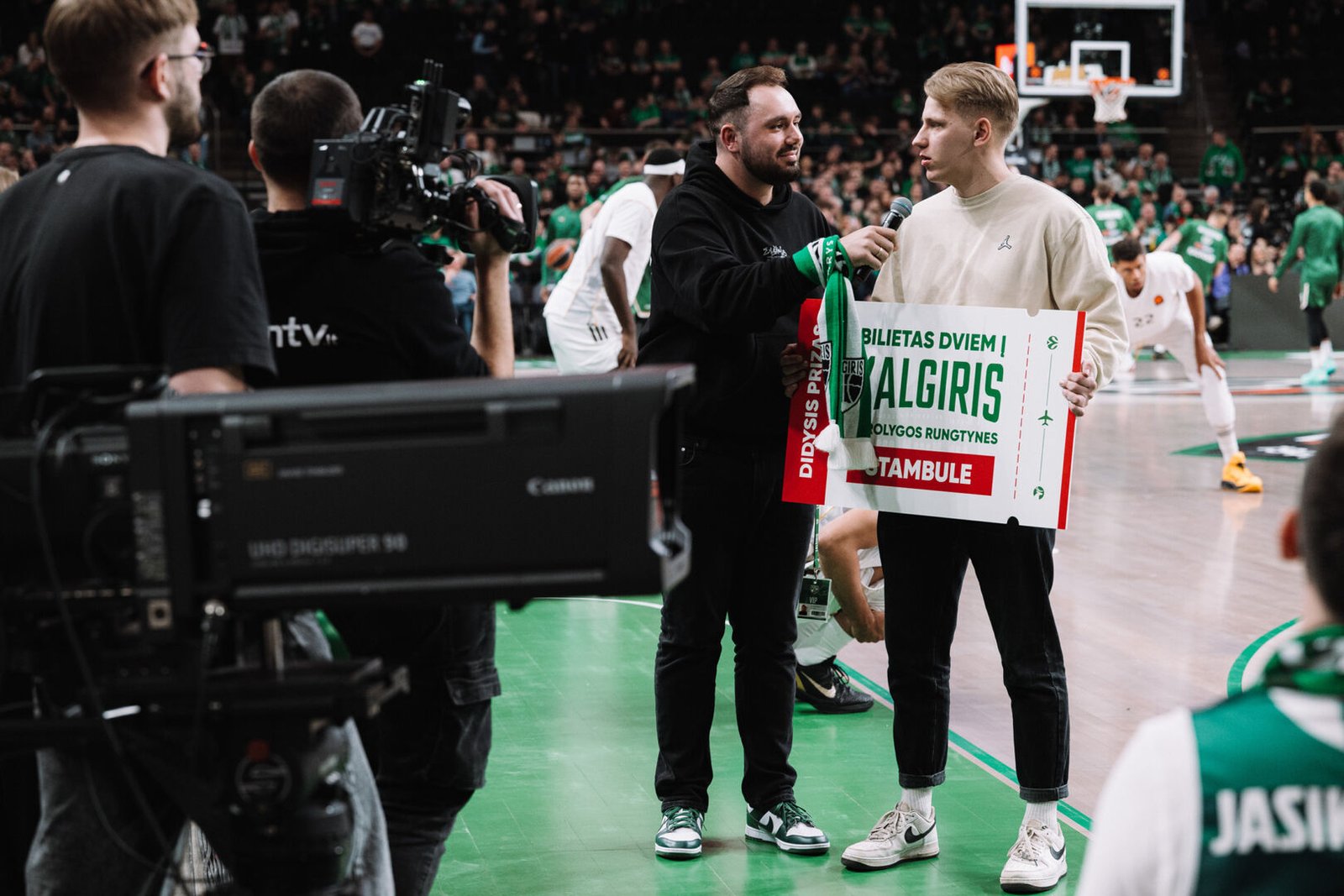 „Žalgirio“ lyderis S.Francisco: sirgalių palaikymas Lietuvoje yra kažkas ypatingo