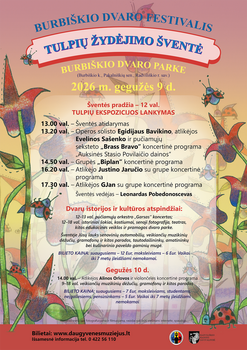 Artėja ypatingas festivalis: Burbiškio dvaro Tulpių žydėjimo šventė vyks 25-ą kartą