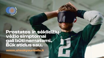 „Check Your Balls“: kodėl didžiausia vyrų klaida – laukti, kol pradės skaudėti?