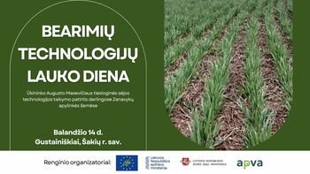 Mažiau išlaidų, pagerėjusi dirvožemio kokybė? Praktinis renginys atskleis bearimio ūkininkavimo galimybes (Atnaujinta)