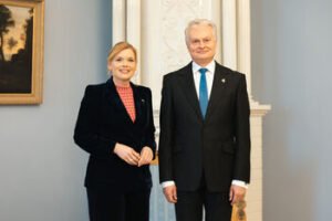 Prezidentas susitiko su Vokietijos Bundestago Pirmininke