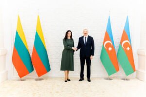 Azerbaidžane viešinti Premjerė: turime plačias, dar neišnaudotas partnerystės galimybes