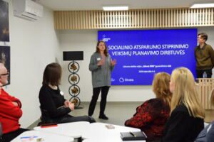 Kuršėnuose diskutuota apie socialinio atsparumo stiprinimą regionuose: bendruomenių įtrauktis – būtina ateities sąlyga