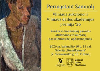 Vilniaus aukciono ir Vilniaus dailės akademijos ’26 premija atrado savo laureatus