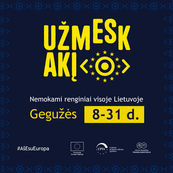 „UžmESk akį“ grįžta: visą gegužės mėnesį  kviečiame aplankyti ES finansuotus projektus