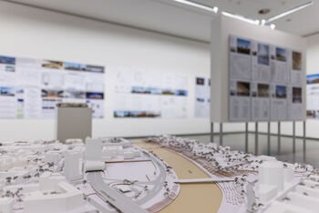 Ambicingo objekto vizijos – vienoje vietoje: su Vilniaus kongresų centro idėjomis jau galima susipažinti parodoje ir internete