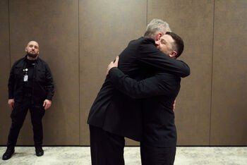 Šalies vadovas Kipre susitiko su Ukrainos Prezidentu