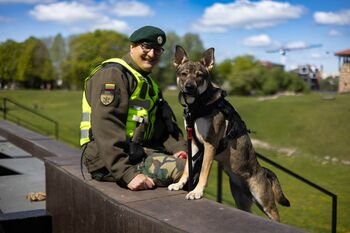 Šauliai švenčia Šuns dieną: keturkojai tampa partneriais, gelbstinčiais gyvybes