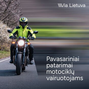 Per 6 metus keliuose žuvo 100 motociklininkų: „Via Lietuva“ primena, ką privalo suprasti kiekvienas eismo dalyvis