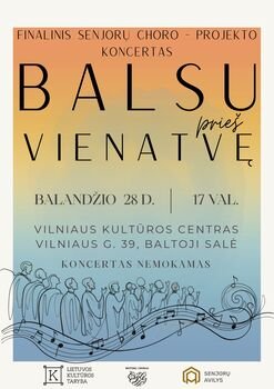 Eglės moterų choro projektas „Balsu prieš vienatvę“ subūrė muziką mylinčius Vilniaus miesto senjorus