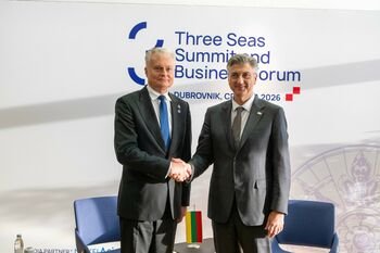 Prezidentas Dubrovnike susitiko su Kroatijos Ministru Pirmininku (Atnaujinta)