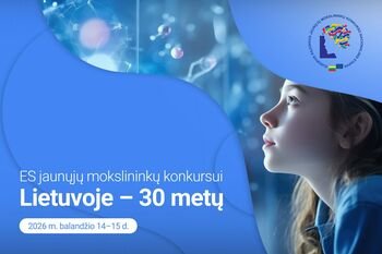 ES jaunųjų mokslininkų konkurso nacionalinio etapo laureatų apdovanojimai