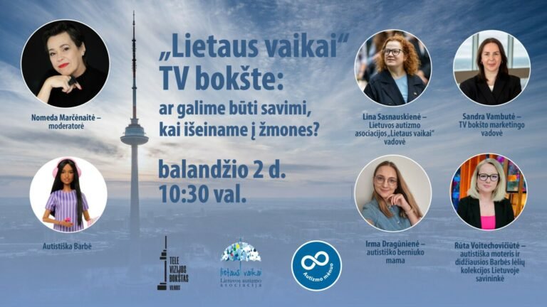 „Lietaus vaikai” TV bokšte: ar galime būti savimi, kai išeiname į žmones?